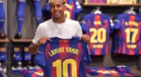 Barcelona have handed Lamine Yamal their historic No 10 shirt that legends have worn