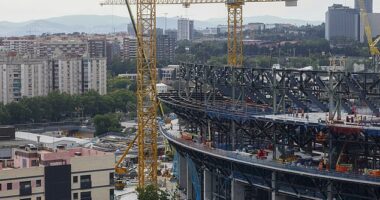 Barcelona's exile from the Nou Camp is set to continue with their return date likely delayed