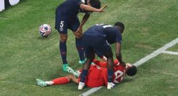Jamal Musiala suffered a shocking injury in Bayern Munich's clash with Paris Saint-Germain