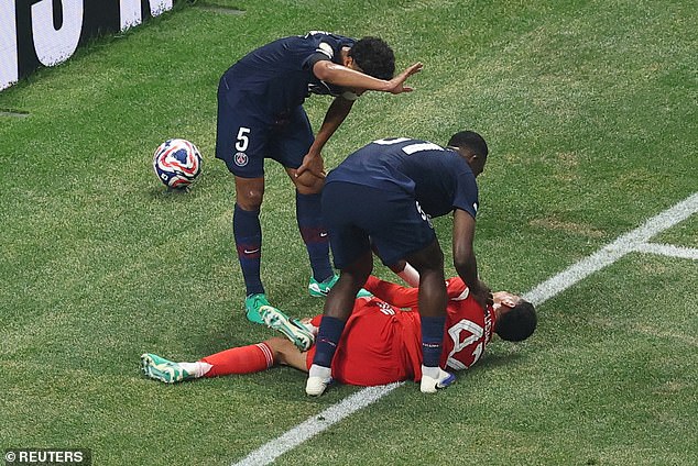 Jamal Musiala suffered a shocking injury in Bayern Munich's clash with Paris Saint-Germain
