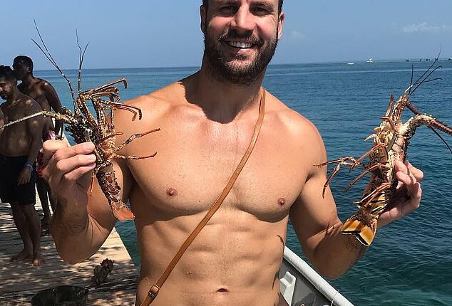 Beau Ryan (pictured) has received some X-rated advice from an Aussie porn star on-air