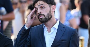 Bernardo Silva gives emotional interview at Diogo Jota's funeral - and says his Portugal team-mate will 'always be in our hearts'