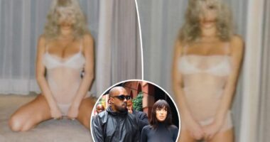 Bianca Censori goes blond, wears see-through dress in pics snapped by Kanye West