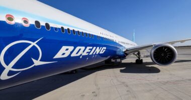 Boeing’s stock gains as a big jump in deliveries fuels an earnings beat