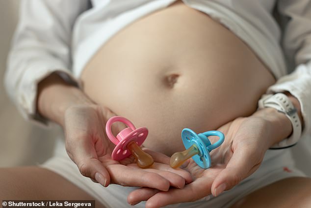 Scientists from Harvard University have discovered that some women are much more likely to have children of only one sex (stock image)
