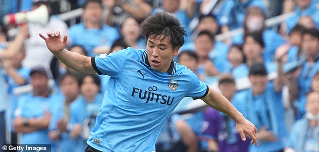 Shin Yamada is on his way to Celtic in what is thought to be a £1.3million move