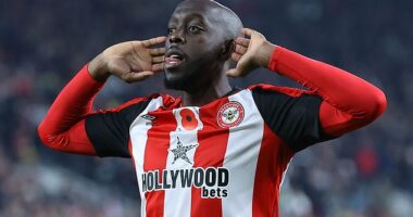 Brentford 'REJECT £25m offer for Yoane Wissa from Newcastle' as forward 'leaves pre-season training camp for talks with Bees' bosses'