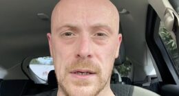 Dale (pictured), from Nottinghamshire, who goes by the name @4goTraveling on TikTok and YouTube , often documents his sunny holidays online, but this time he took to the platform to reveal he will be leaving Britain for good