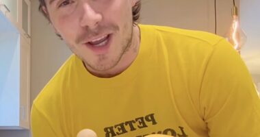 Brooklyn Beckham 26, paid a sweet tribute to late Ozzy Osbourne while showing off his cooking skills in his latest Instagram clip