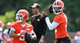 Browns' Gabriel, Sanders Get Deflating Update as Camp Opens