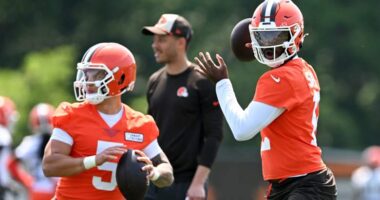 Browns' Gabriel, Sanders Get Deflating Update as Camp Opens