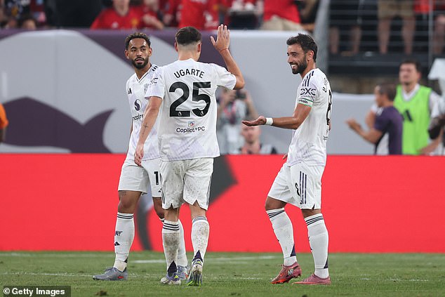 Bruno Fernandes once again stole the show for Manchester United on Saturday evening