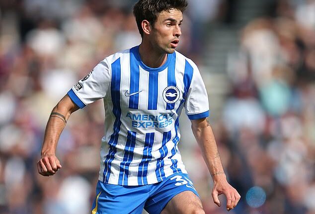 Roma are interested in signing former Celtic star Matt O'Riley from Brighton