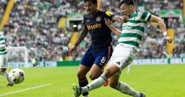 Kieran Tierney looked as though he had never been away when he came on against Newcastle