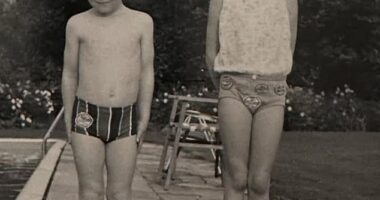 Princess Diana's brother Earl Spencer has today revealed an unseen photograph of the royal from the 1960s, pictured