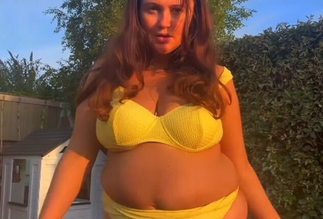 Charlotte Dawson is not afraid to show off her post-baby curves as she took to Instagram on Friday in a yellow bikini