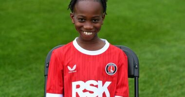 Charlton Athletic have paid tribute to schoolboy footballer Ethan Ade-Oduwale, pictured, after his tragic death