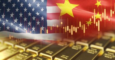 China may be secretly stockpiling gold. Why that spells trouble for the U.S. dollar.