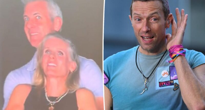 Chris Martin playfully issues warning to crowd before kiss cam days after Astronomer CEO scandal