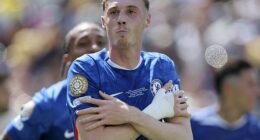 Palmer shone for Chelsea as the Blues beat PSG 3-0 to win the Club World Cup in the USA
