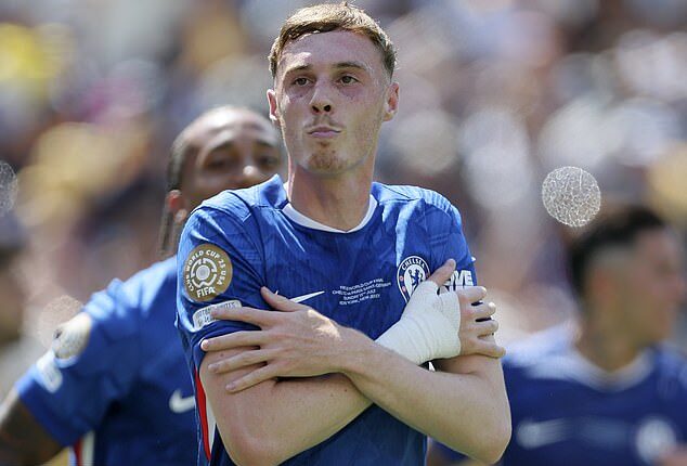 Palmer shone for Chelsea as the Blues beat PSG 3-0 to win the Club World Cup in the USA