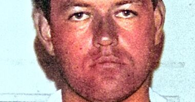 Mugshot of Colin Pitchfork, the first murderer convicted and jailed using DNA evidence