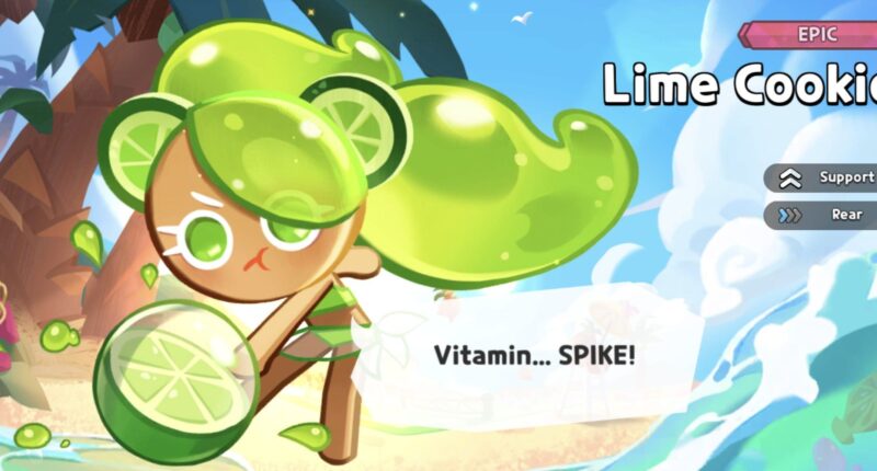 Cookie Run: Kingdom - Best Toppings And Beascuits For Lime Cookie