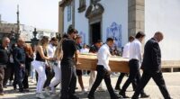 The funeral of Liverpool and Portugal footballer Diogo Jota was held in Gondomar on Saturday