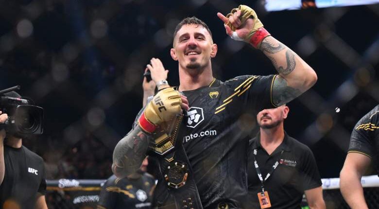 Dana White Announces Tom Aspinall's First Title Defense