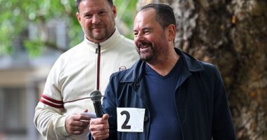 A host of tracksuit clad, bearded blokes flocked to London on Wednesday all vying for the same prize - to be crowned Danny Dyer's best lookalike