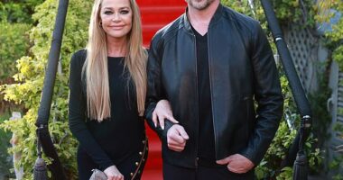 Denise Richards's estranged husband Aaron Phypers has come forward with claims about his wife's alleged affair, which he says ended their nine-year marriage