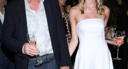Dennis Quaid gushed that his 'life is paradise' being with his fourth wife Laura Savoie following the heartbreak of three divorces (pictured June 12)