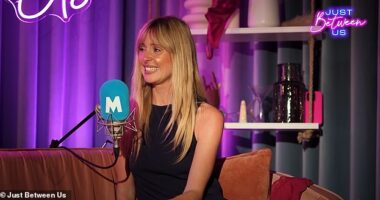 Diana Vickers has made a very X-rated confession as she shared intimate details about her sex life during an episode of her Just Between Us podcast on Tuesday