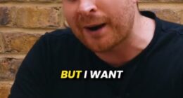 British career expert Ben Askins (pictured) was sent the text messages and read out the conversation in a now-viral TikTok video