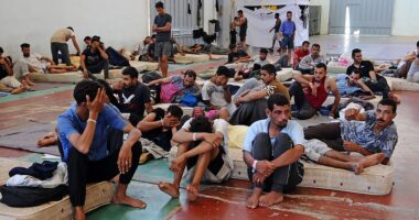 The Greek immigration minister does not mince his words. He may be new to the job but his message to the millions of young men waiting in North Africa to come to his country for a life in Europe is clear: 'Don't come here. We will put you in jail or send you back home.' In an exclusive interview with the Mail, Thanos Plevris said: 'The Greeks, like the rest of Europe, want to help real refugees, but we will not be taken for fools. It is the end of the fairy tale that those coming to Greece and Europe in incredible numbers are all women and children. They are mainly men aged between 18 and 30 who are economic migrants. We are not a hotel any more.'