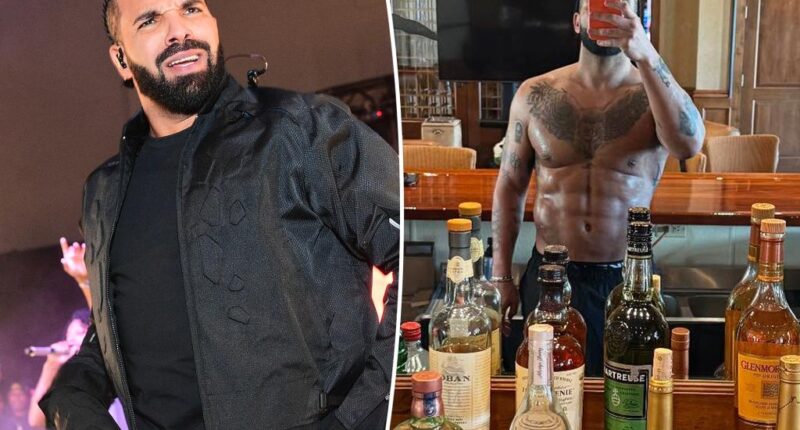 Drake roasted for 'fake' six-pack abs