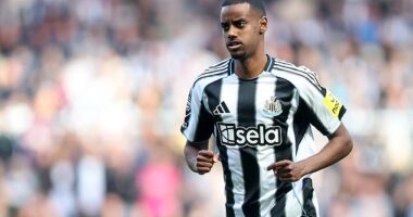 Alexander Isak has not flown out to a tour of the Far East with his team-mates following the transfer links