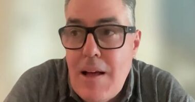 Comic Adam Carolla said Tuesday that staff on Ellen 'were scared, real scared' during his two guest spots on the program, providing a pair of anecdotes as purported proof