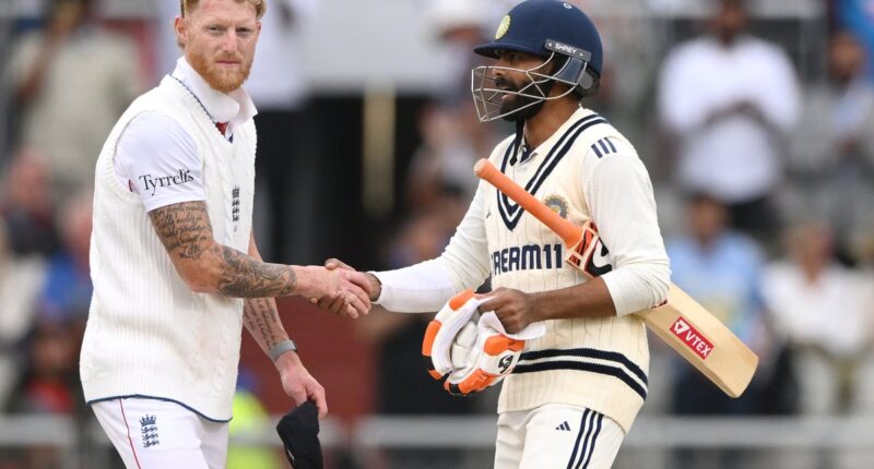 England denied as Ravindra Jadeja and Washington Sundar earn India dogged draw