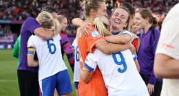 England star Beth Mead has revealed what she said to her partner Vivianne Miedema after the Lionesses beat the Netherlands 4-0