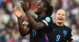 Michelle Agyemang has reflected on her journey from ball girl to England's Euros hero
