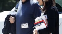 Bill Gates, co-founder of Microsoft, walks to lunch at the Allen & Company Sun Valley Conference on July 10, 2025 in Sun Valley