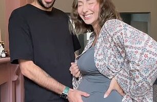 Eric Clapton's 'secret daughter' Ruth Clapton - who the rock legend fathered following an affair while he was married to Sixties bombshell Pattie Boyd - has revealed she is expecting a baby