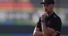 Erik ten Hag 's reign as Bayer Leverkusen manager began in disastrous fashion on Friday
