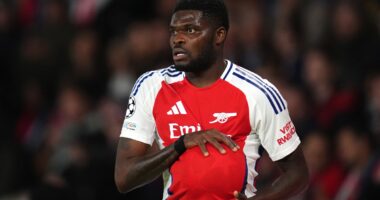 Ex-Arsenal star Thomas Partey charged with five counts of rape