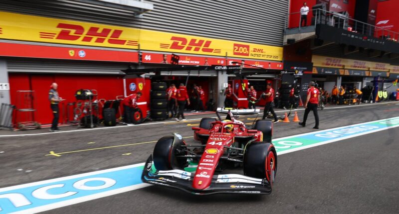 F1 2025 Belgium GP LIVE: Race updates, times and results with start suspended at Spa due to rain