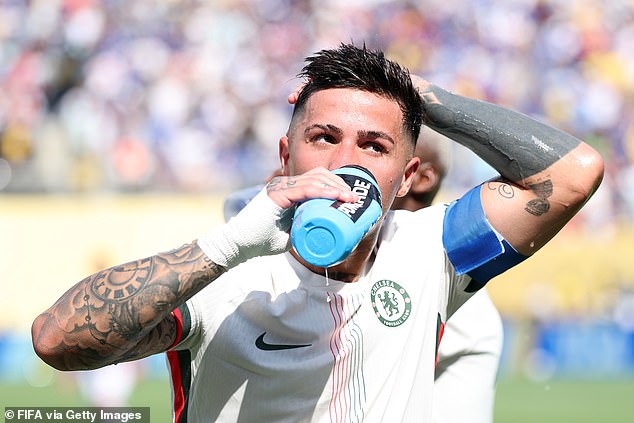 Chelsea star Enzo Fernandez said he felt dizzy while playing in 'very dangerous' conditions