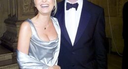 Glamorous: The couple attend the National Television Awards ceremony together in 1998