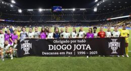 The football world came together to pay tribute to Diogo Jota after his tragic death on Thursday