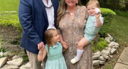 John Burgess, 39, was killed in the Texas floods. A witness said he 'was holding tight to his babies, and he just got swept away'